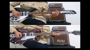 From Me To You - The Beatles Guitar cover and Vox mini super beetle sound　ビートルズ　ギターカバー