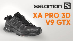 Кроссовки SALOMON Xa Pro 3D V9 GTX. Обзор