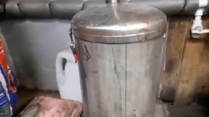 печка  матрёшка для зимней полатки горение на газу 6 часов