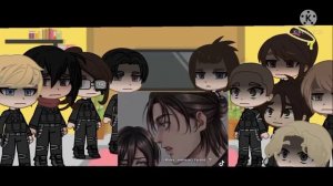 /реакция  АОТ на тик ток 🗝/ /❗СПОЛЕРЫ❗/🗝🌿{Азуми}🌿