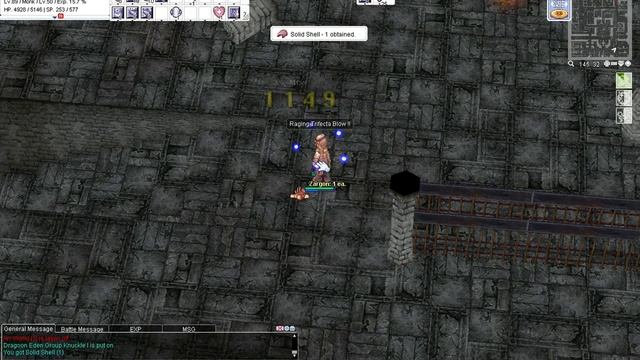 Ragnarok Online GGH  Combo Monk Leveling  Glast Heim Prison