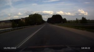 Отвалилось колесо у жигулей на ходу.