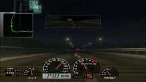 Tokyo Xtreme Racer 3 (PS2, 2003) - West Corvette in Nagoya (720p HD)