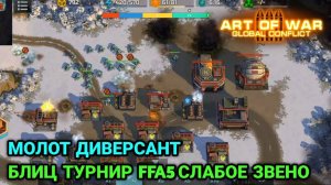 Блиц турнир "Слабое звено" - Обзор | Art of War 3