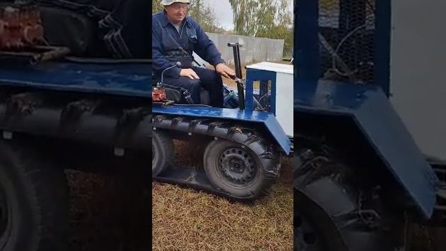 Самодельный трактор смотреть онлайн