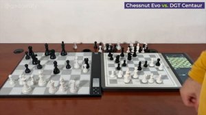 Chessnut Evo (LC0) vs. DGT Centaur Chess Computer 🟡 Gadgetify