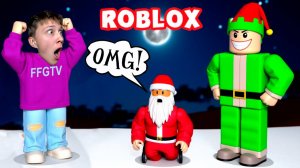 КАК НЕ ПРОСПАТЬ НОВЫЙ ГОД!? САНТА НИКОГАДА НЕ ВЕРНЕТСЯ ROBLOX!