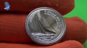 1 доллар 2022 года . Натанаэль Херрешофф. яхта Рилаэнс .Американские инновации. США . #542