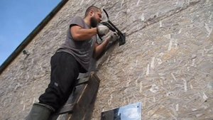 Установка печки "буллерьян" //поездка на участок // переезд в деревню