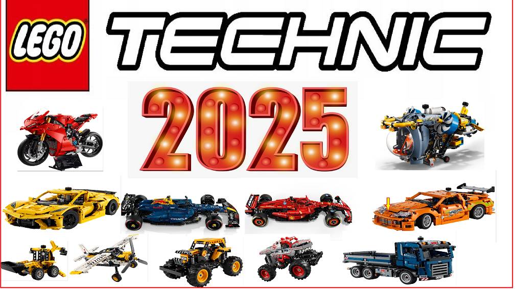 НАБОРЫ СЕРИИ LEGO TECHNIC 2025 ГОДА