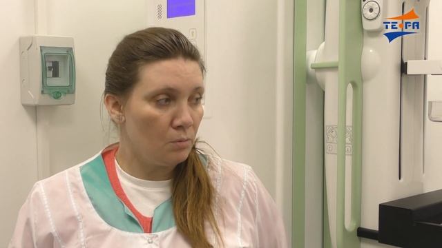 Новый маммограф появился в поликлинике Соснового Бора смотреть онлайн
