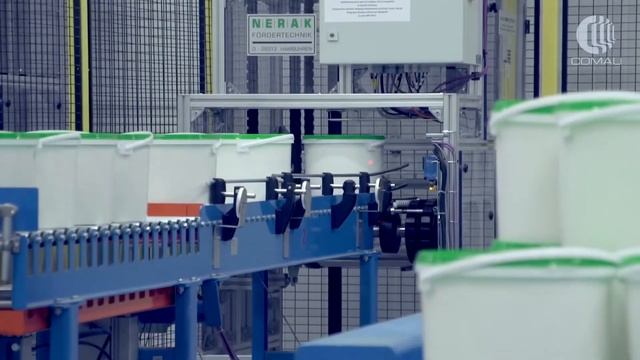Comau Robotized Internal Logistics for Dairy Industry