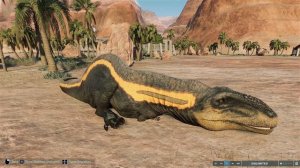 2 Acrocanthosaurus vs 2 More Accurate Carcharodontosaurus - JWE 2 Mods (4K 60FPS)