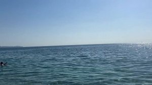 Море и погода 10 октября в Анталье. Пляж Коньяалты, ужин в отеле Бенна