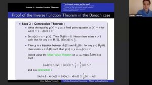 Alice Barbara Tumpach - Infinite-dimensional Geometry: theory and applications. Part II