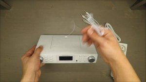 SilverCrest Kitchen Radio SKR 800 D1 REVIEW (Lidl 30 stations 120 minutes RDS 12 or 24 hour)
