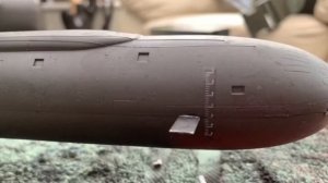 HobbyBoss 1/350 Borei class SSBN Yuri Dolgoruky.