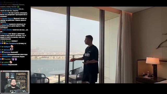 Бэбэй смотрит Дубайская Авантюра от Папича | Папич переехал в Дубай | Реакция Бэбэя