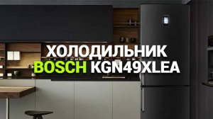 ХОЛОДИЛЬНИК BOSCH KGN49XLEA: ИДЕАЛЬНОЕ РЕШЕНИЕ ДЛЯ ВАШЕЙ КУХНИ