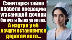 Санитарка тайно провела сложнейшую операцию угасающей дочери богача и была уволен. А когда на утро