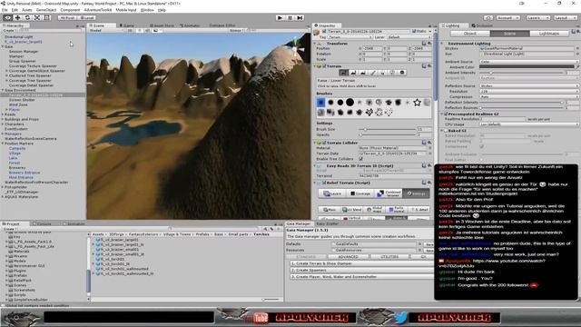Fantasy Project - Terrain and Points of Interest  #gamedev #leveldesign #unity3d (Part 10)