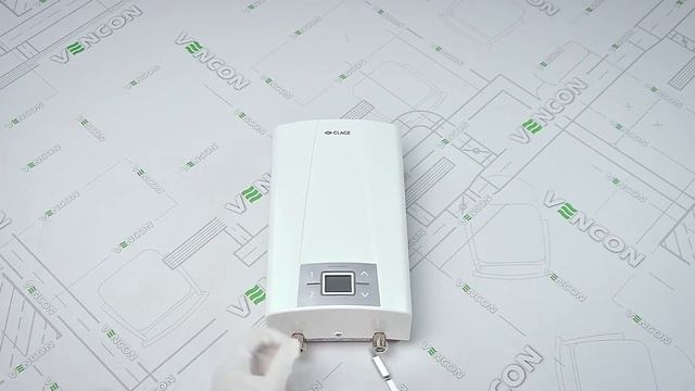 Розпаковуємо проточний водонагрівач Clage CEX 9 смотреть онлайн