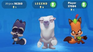 Zooba 2 - играем командой 3 на 3. Интересные игры на телефон.