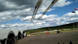 Стрельба ракетами с вертолета Ми-8