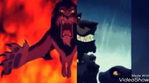 Scar and Zira vs Mufasa