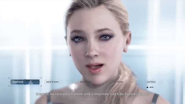 Chloe asks a strange question and acts weird in Detroit: Become Human смотреть онлайн