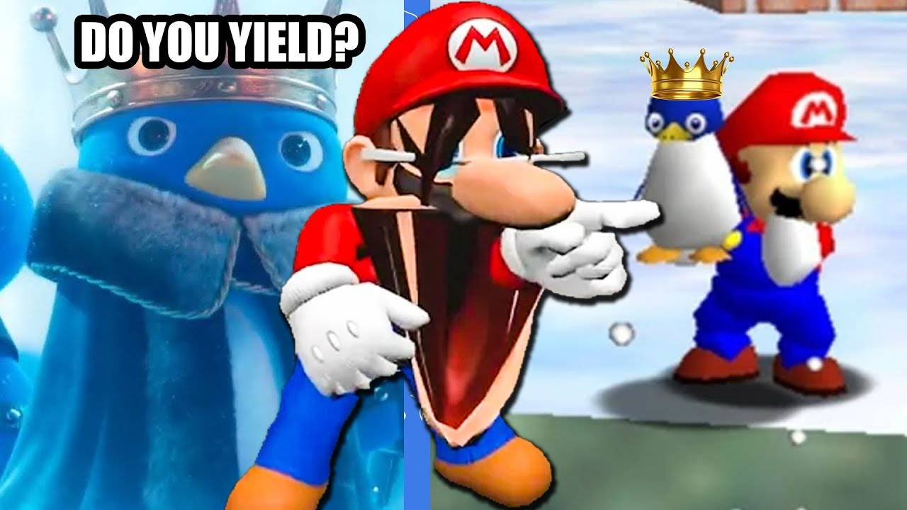 [Сериал SMG4] Mario Reacts To Mario Movie Memes