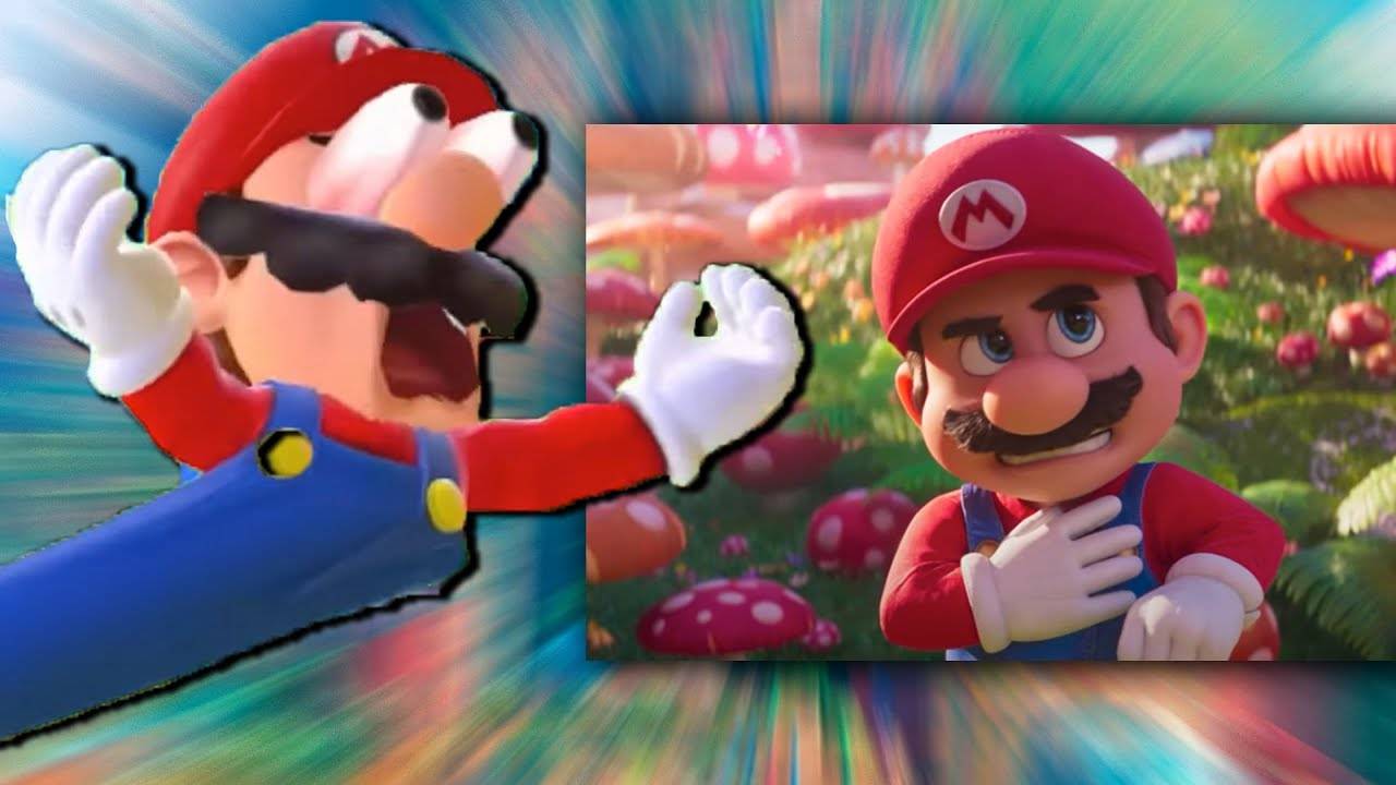 [Сериал SMG4]  Mario Reacts To Mario Movie Trailer