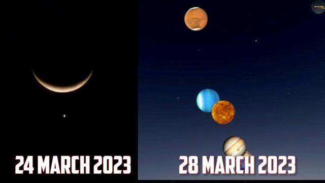 Planetary Parade 2023:आसमान में कुछ यूं दिखा 5 ग्रहों का अद्भुत नजारा।अब अगला संयोग देखना ना भूले। смотреть онлайн