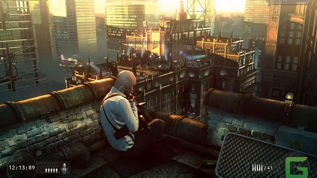Hitman: Absolution Sniper Challenge Gameplay (PC) смотреть онлайн