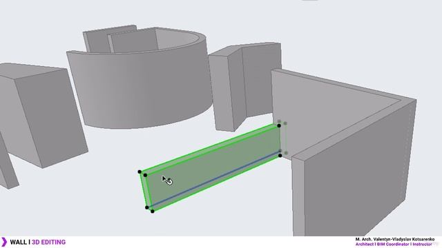 13. 3D-редактирование стены