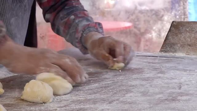 Корейский уличный фастфуд!