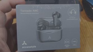Наушники TWS беспроводные Accesstyle Tornado ANC - отзыв