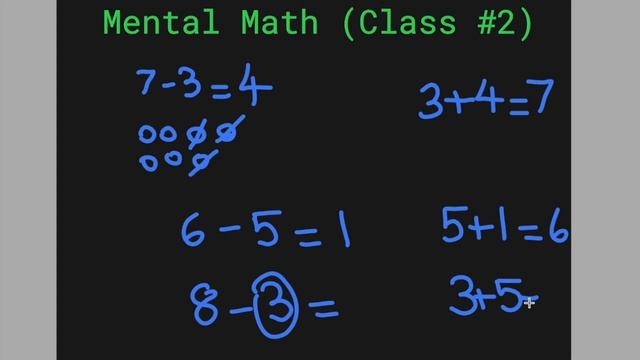 Mental Maths - Class 2 | How to Subtract One-Digit Numbers (English)