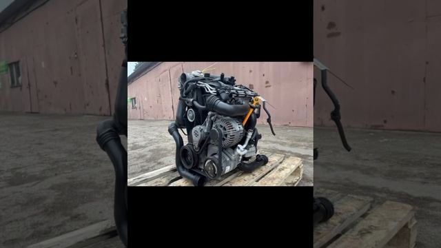 Съездил на пустом автобусе за двигателем Volkswagen Passat B6 BXE смотреть онлайн