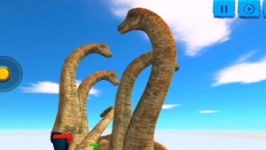Brachiosaurus Dinosaur Puzzle Battles - Animal Revolt Battle Simulator