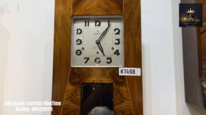 Đồng hồ Vedette máy lớn 45 thùng vân nu đẹp. 0843261111