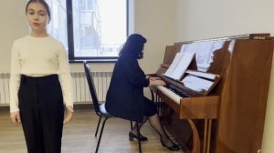 "Майский день" муз. Ц. Кюи, сл. А. Плещеева