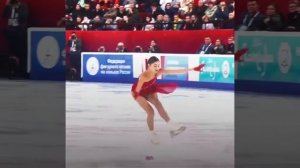 Российская фигуристка Аделия Петросян выиграла чемпионат России 2024 г.