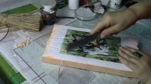 Имитация старой доски из пеноплекса. ХоббиМаркет