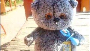 Прогулка с Басиками😘/МОЁ ПЕРВОЕ ВИДЕО?!?!/жара..😯Ч.О