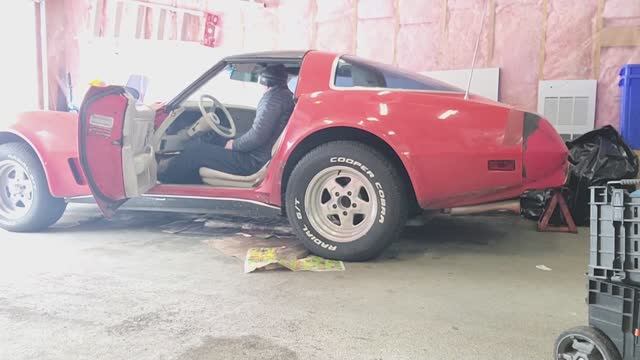 Запускаю Corvette зимой, все пошло по.....