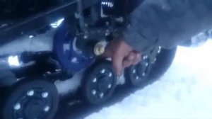 Тест -драйв снегохода Dingo T125 с подвеской "Тигр"