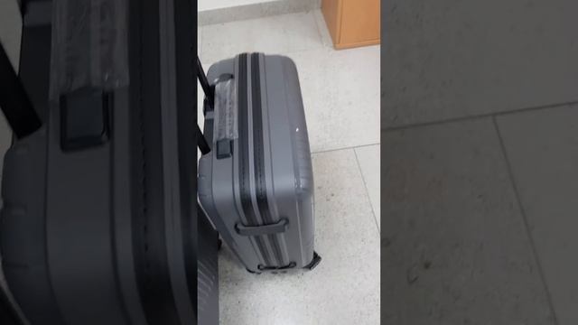 Чемодан на колесах Madrid серый смотреть онлайн