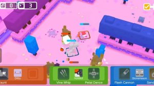 На каком уровне эволюция начальных покемонов Pokemon quest