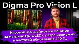 Обзор игрового монитора Digma Pro Vision L